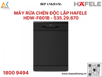 Máy rửa chén bát Độc Lập HAFELE HDW-F601B - 535.29.670 - Thương Hiệu Đức
